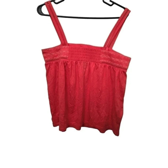 EDDIE BAUER Coral Sleeveless Spring Summer Women's Cute Tank Top NWOT - Picture 3 of 5